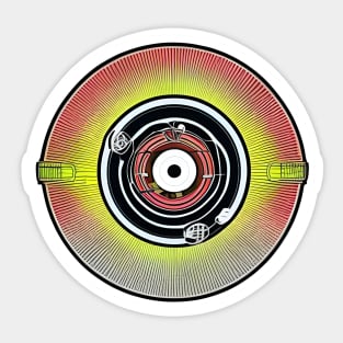 DJ Set Sticker